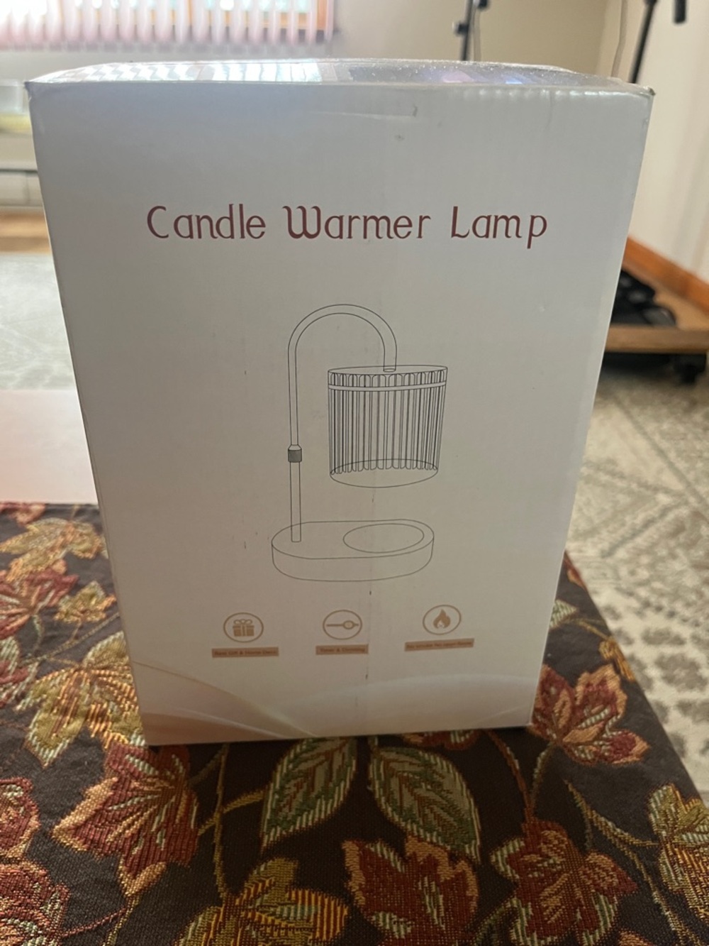 Candle Warmer Lamp in White - Unbranded